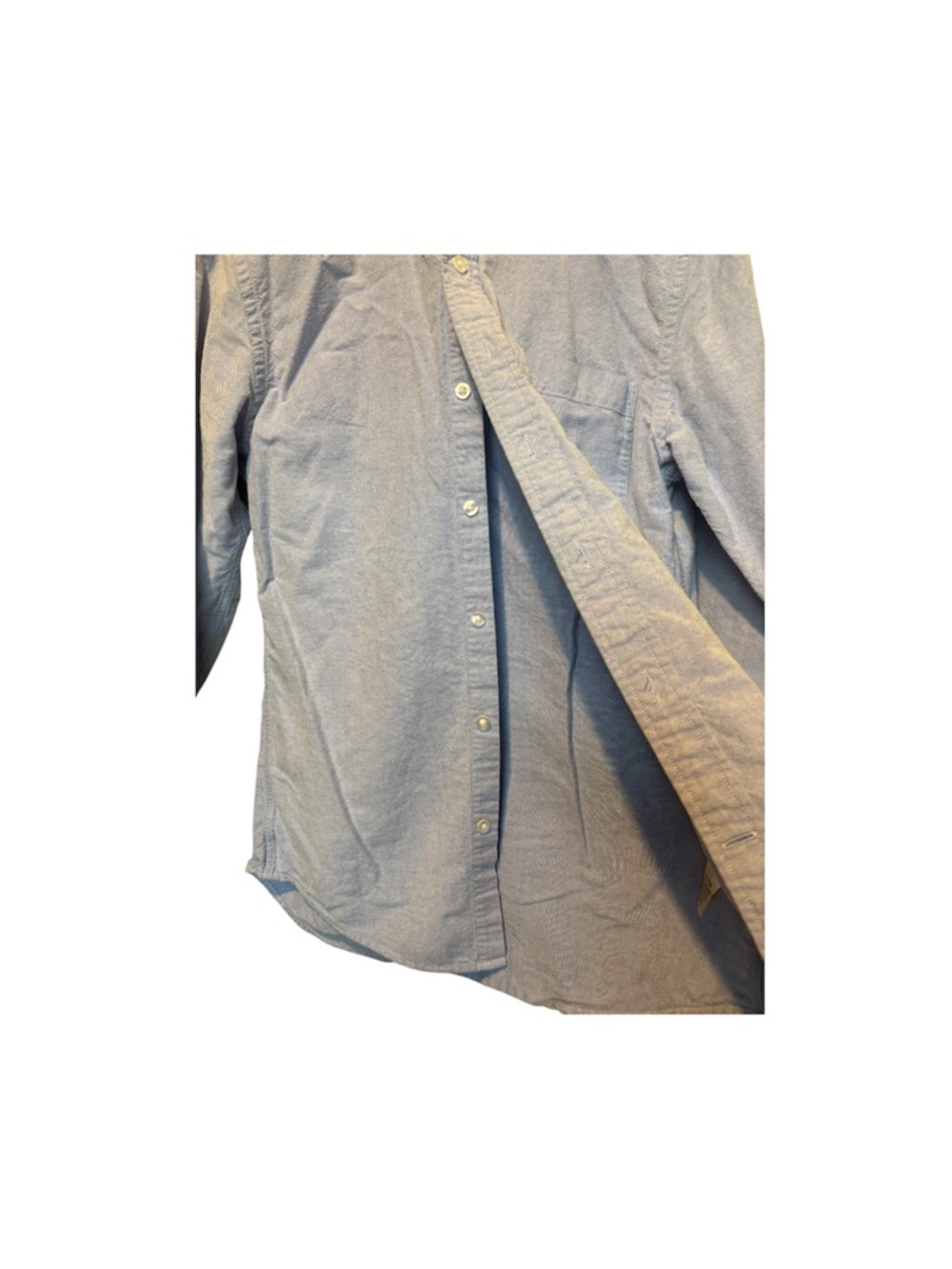 Goodthreads Light Blue Long Sleeve Button-Down Shirt - Picture 4 of 6